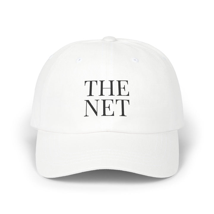 THE NET Dad Cap | Black Embroidery | On Three & Co.