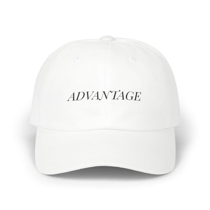 ADVANTAGE Dad Cap | Black Embroidery | On Three & Co.