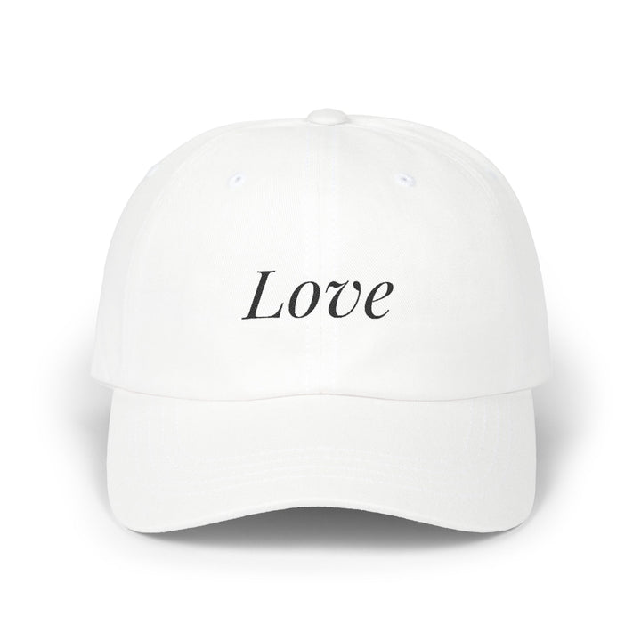 LOVE Dad Cap | Black Embroidery | On Three & Co.